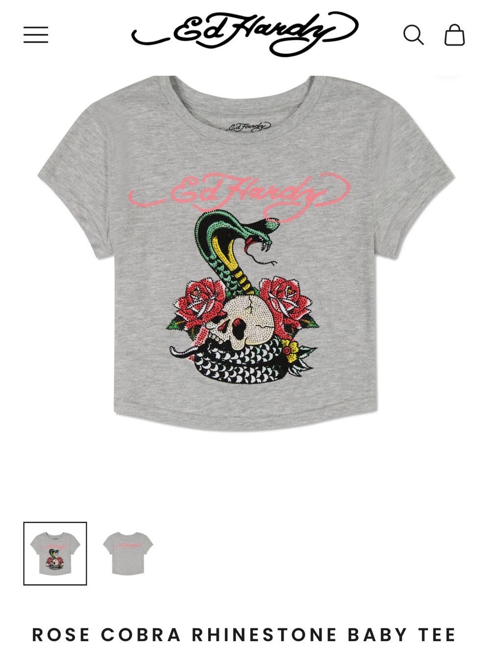 Ed Hardy t-shirt size M NWT